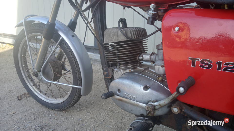 MZ 125 zarejestrowana Padniewko