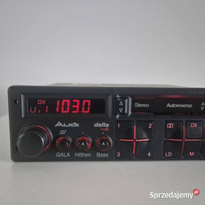 Kolekckonerskie radio Audi Delta 2 m330 Koszalin