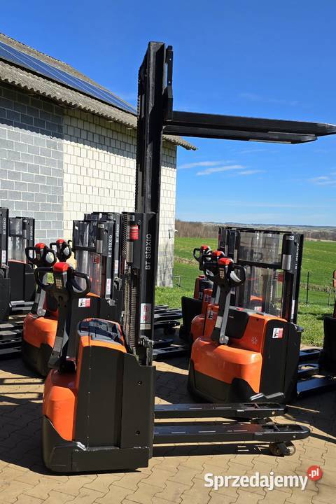 Używany paleciak elektryczny Toyota BT SWE wózek Wózki widłowe małopolskie Celiny