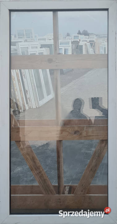 OKNA KacprzaK Witryna 80X150 FIX Używany PCV Lublin