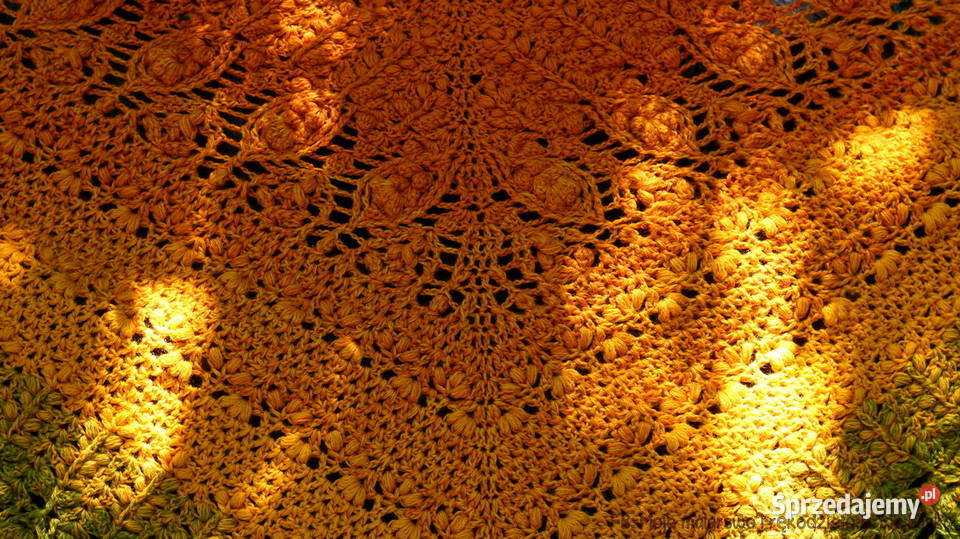 Chusta ombre w kolorze miodowozielonym Skarżysko-Kamienna