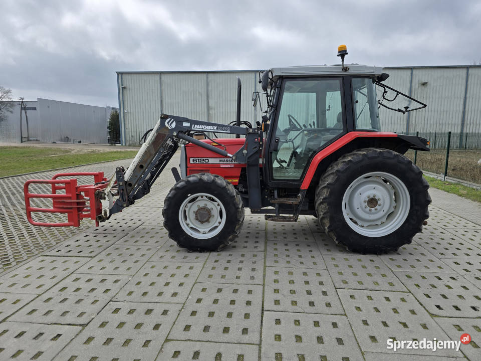 Ciągnik MASSEYFERGUSON 6120 4x4 80 TUR Faucheux pomorskie