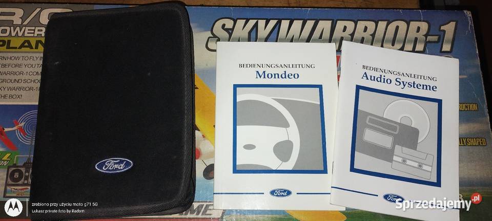 Ford instrukcja radia z futerałem Radom