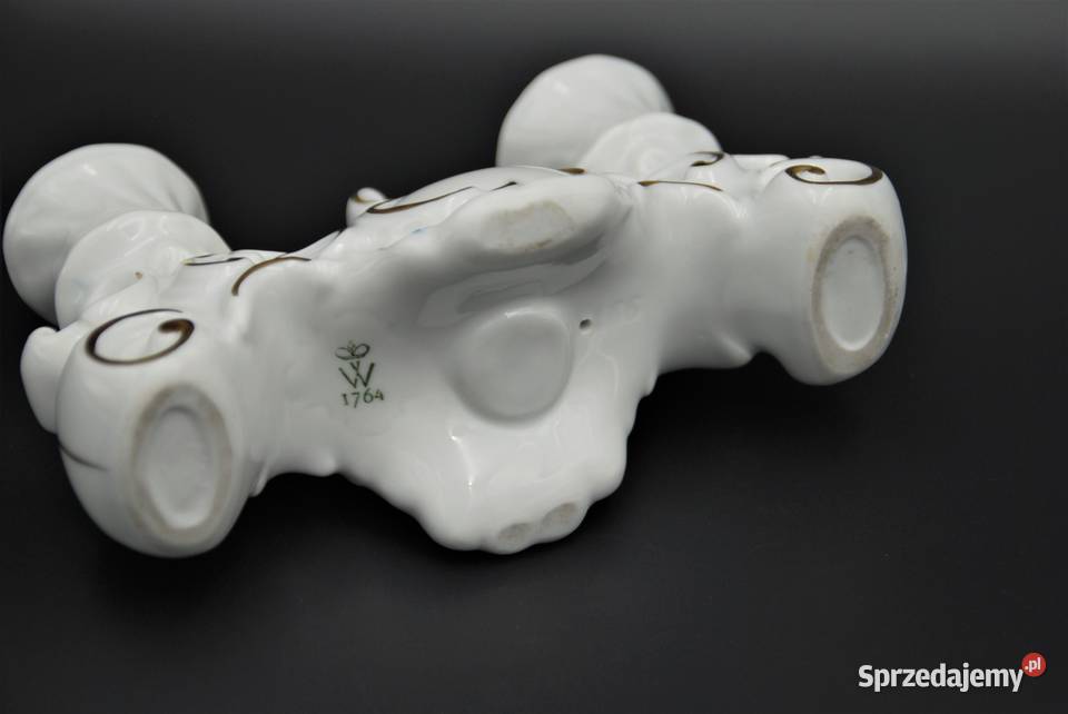 Porcelanowy świecznik Wallendorf Porcelana i szkło Poznań