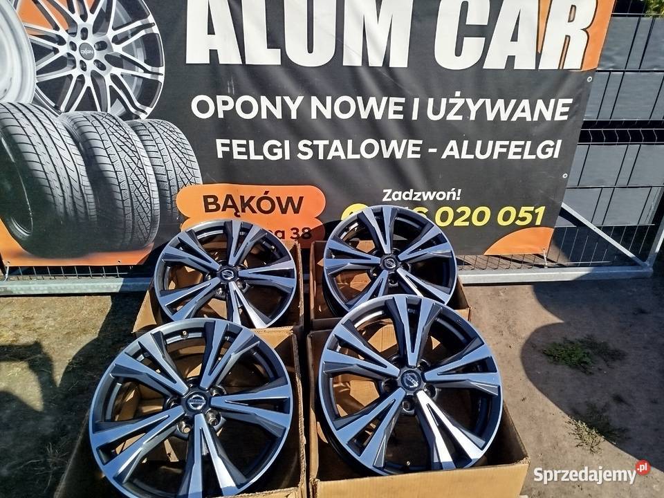 A971Alufelgi uzywane 18 5x1143 Nissan Qashqai Bąków sprzedam