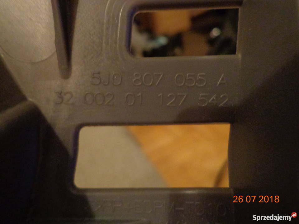 Skoda Fabia II FL Wzmocnienie zderzaka ślizg Części samochodowe Łódź