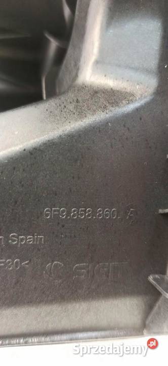 SEAT ARONA OSŁONA ZAŚLEPKA BAGAŻNIKA 6F9858860A Podszybia