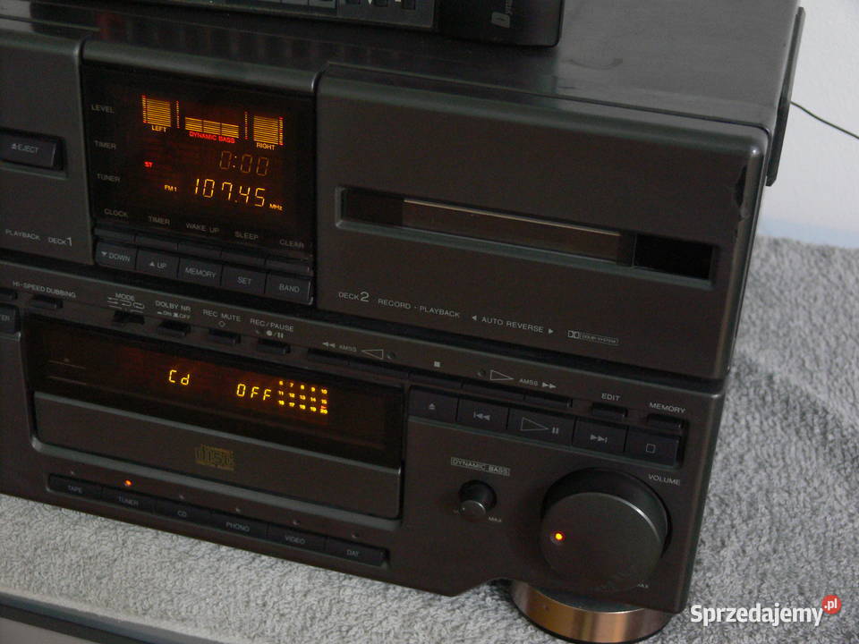 Wieża Sanyo DCFS5 pilot WYSYŁKA Jasło