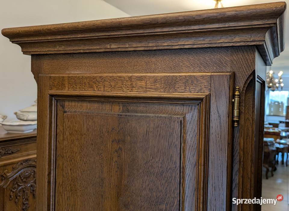 Wąska szafa ludwikowska dąbszer 705 sklep Dąbrowa Górnicza sprzedam