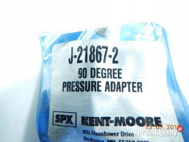 ADAPTER CIŚNIENIA 90 STOPNI CADILLAC XLR 0409