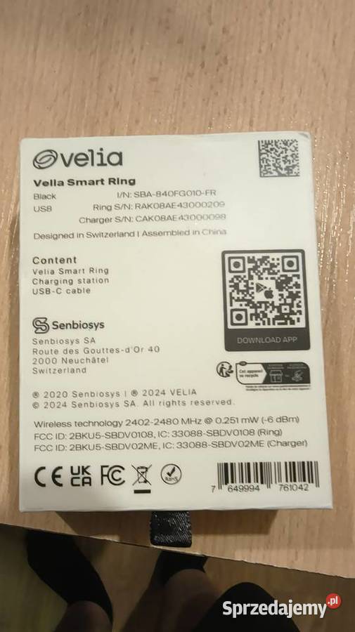 Smart ring inteligentny pierścień Wola Radziszowska