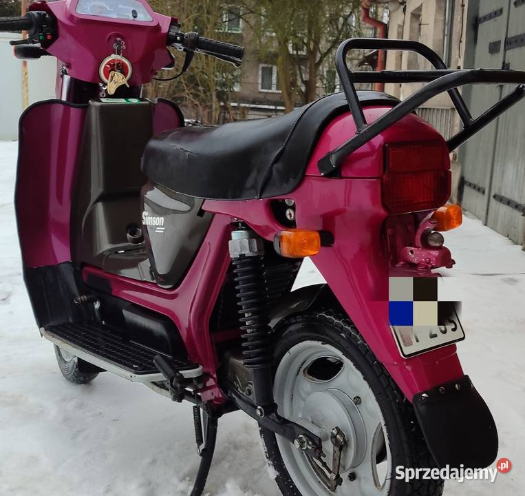 Simson Gamma z ROZRUSZNIKIEM i hamulcem Bierzwnik