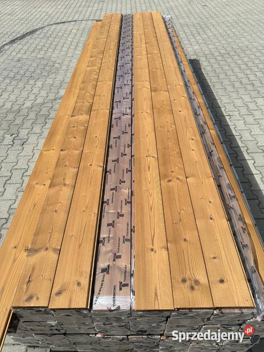 Deska Elewacyjna drewniana Thermo Świerk Prusice