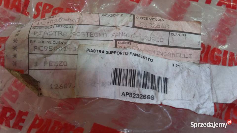 Uchwyt mocowanie lampy OE Aprilia Classic 50 Red Bielsk Podlaski sprzedam