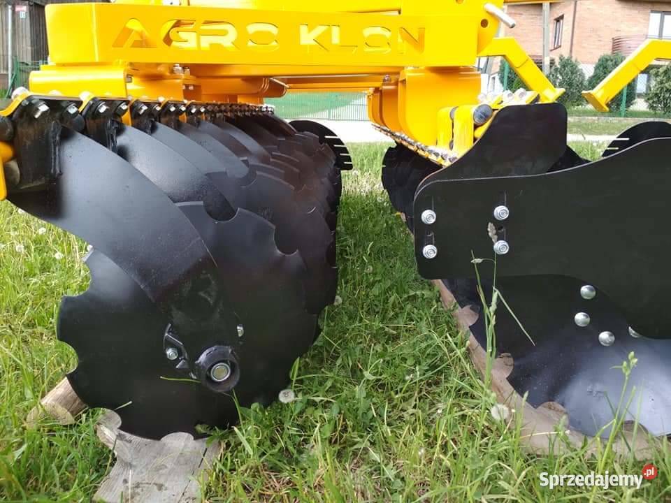 Brona talerzowa hydrauliczna USB Agroklon kujawsko-pomorskie Grudziądz