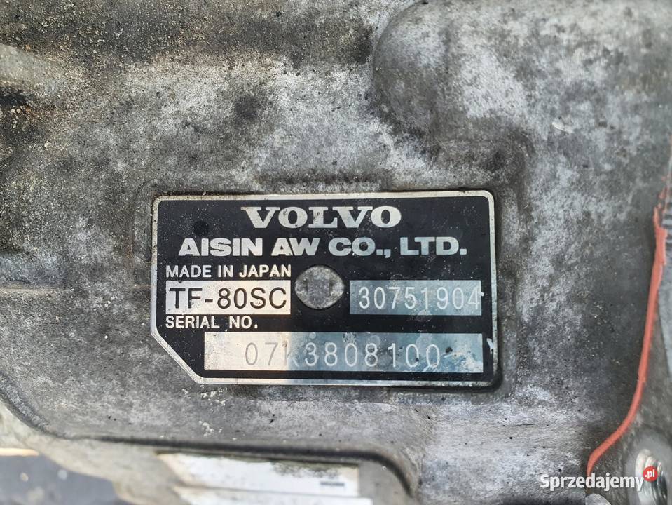 AUTOMATYCZNA SKRZYNIA BIEGÓW Volvo S80 II 32 R6 osobowe Rudka