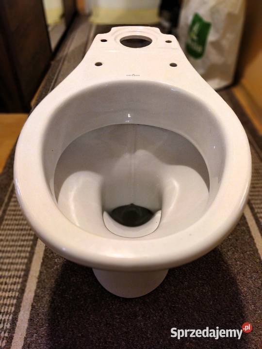 Miska WC Cersanit ze spłuczką i deską