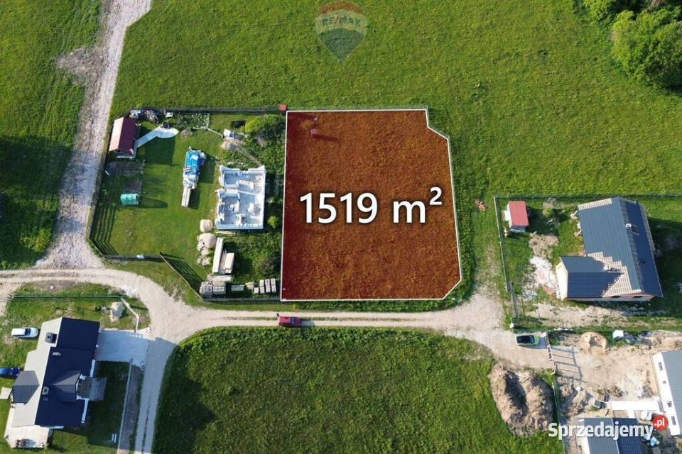 Działka 1519m2 WZ skrzynka elektr Budy Zosine utwardzona sprzedam