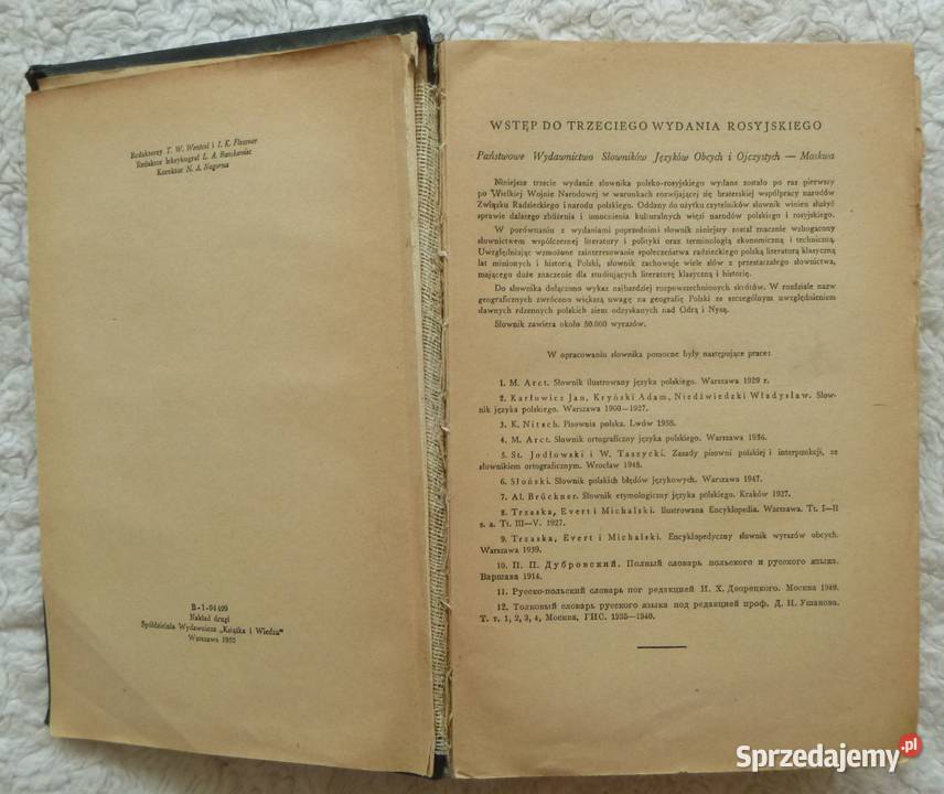 Słownik polskorosyjski Warszawa