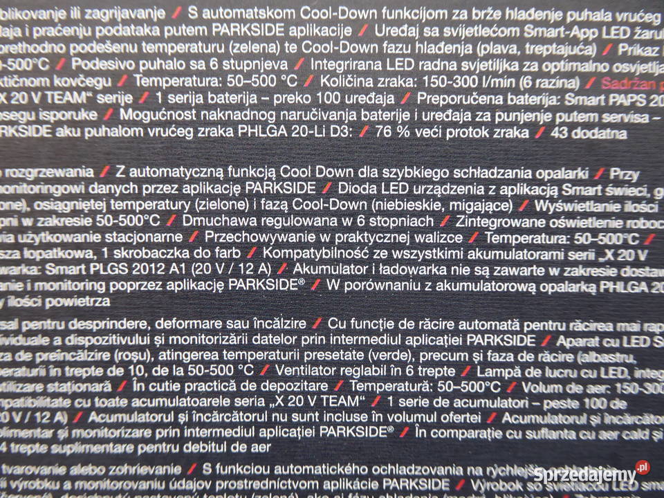 Nieużywana akumulatorowa 20V500stopni C opalarka Olsztyn