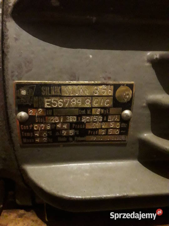 silniki elektryczne 4KW 380V 985 obrmin 3KW Łódź