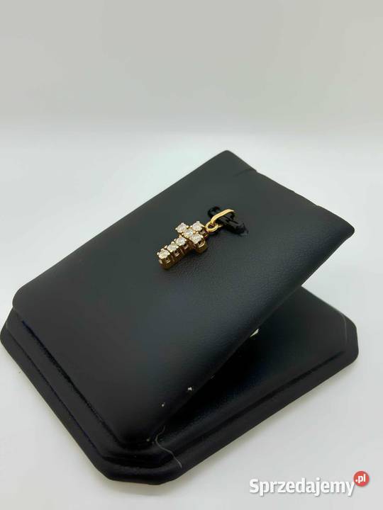 Złota Zawieszka pr 585 077g Krzyż złoto Elbląg
