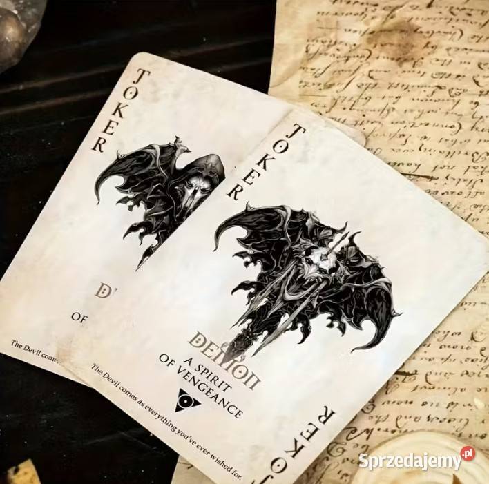 Kolekcjonerski karty do gry z serii Demon Eye 2 Warszawa