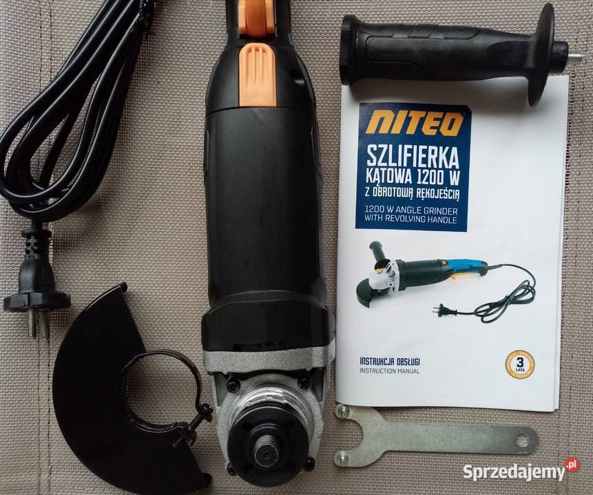 Szlifierka kątowa 1200W regulacja obrotów Nowa Wieliczka sprzedam