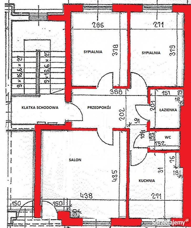 TRZYPOKOJOWE MIESZKANIE OK 62M2 Ceglarska 16 małopolskie Kraków