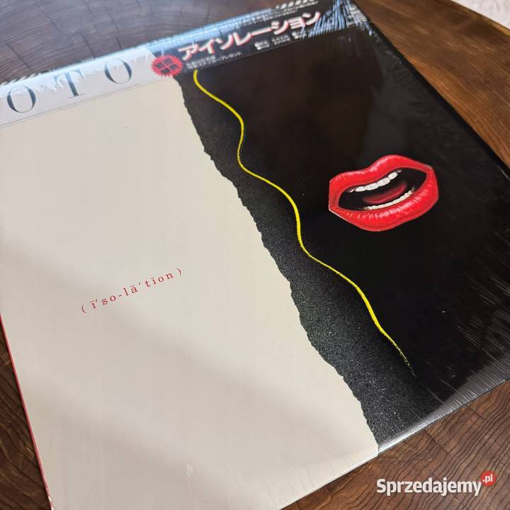 Toto Isolation EXNM Japan Obi LP 1984 CbsSony Gdynia sprzedam