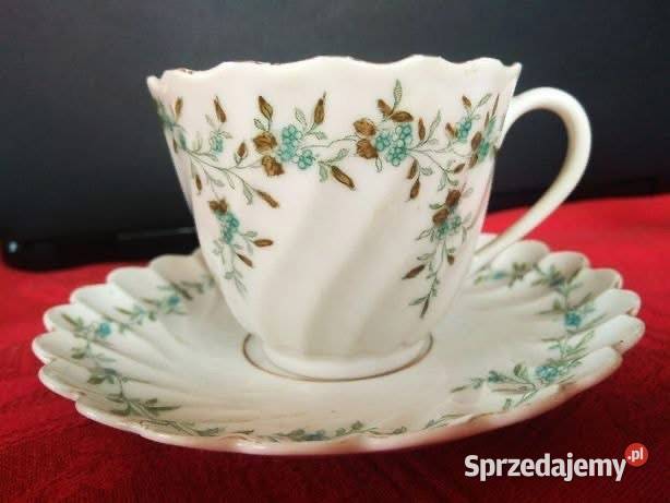 Filiżanka z niebieskimi kwiatkami Gdańsk sprzedam