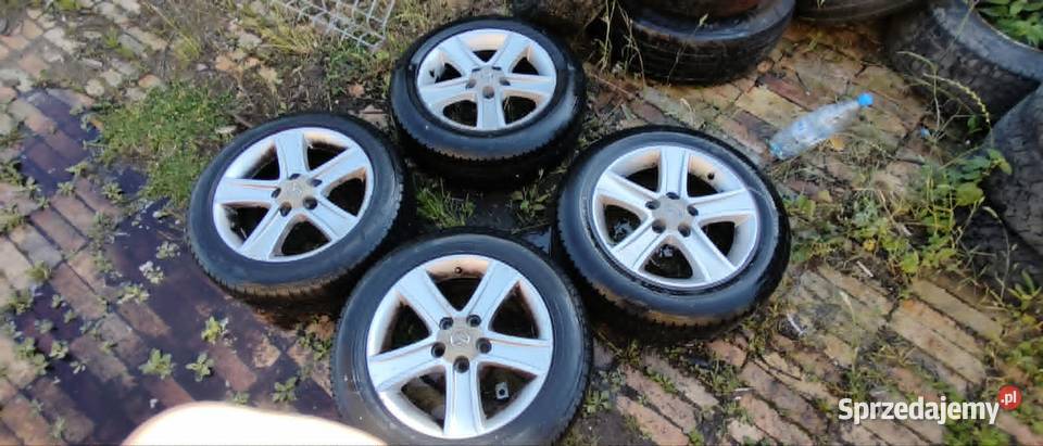 Felgi aluminiowe alufelgi koła Mazda 6 5x1143 70 Samochodowe wielkopolskie Książ Wielkopolski