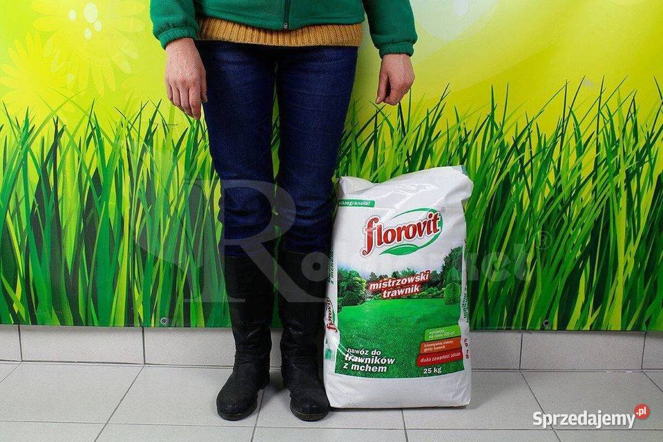 Nawóz do trawnika Florovit Mistrzowski trawnik Cieśle sprzedam