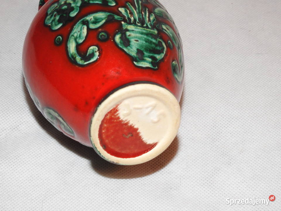 Śliczny stary ceramiczny wazonik niemiecki Inowrocław