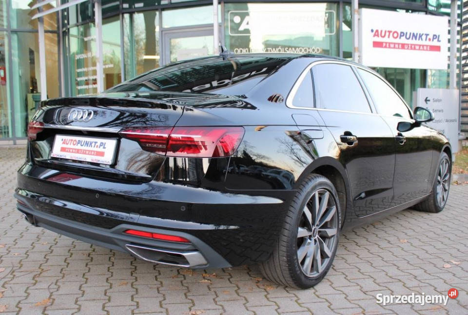 Audi A4 2022r Salon IWŁ ASO FV23 NAVI DSG Kamera śląskie Chorzów sprzedam