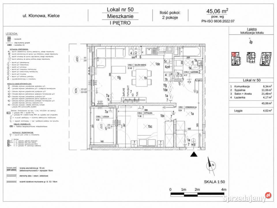 Sprzedaż mieszkania 4506m2 2 pokojowe Kielce Sprzedaż sprzedam