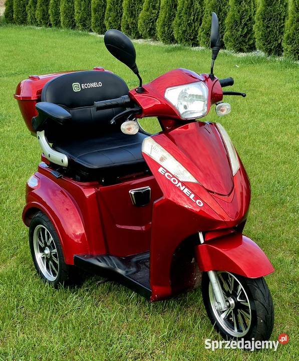 Sprzedam skuter elektryczny Econelo stan niski Rok produkcji 2023 Słubice