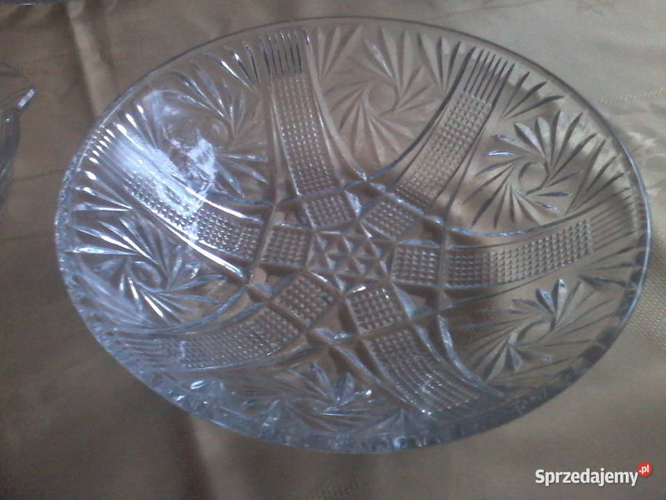 kryształy szkło patera salaterki etc prl Częstochowa