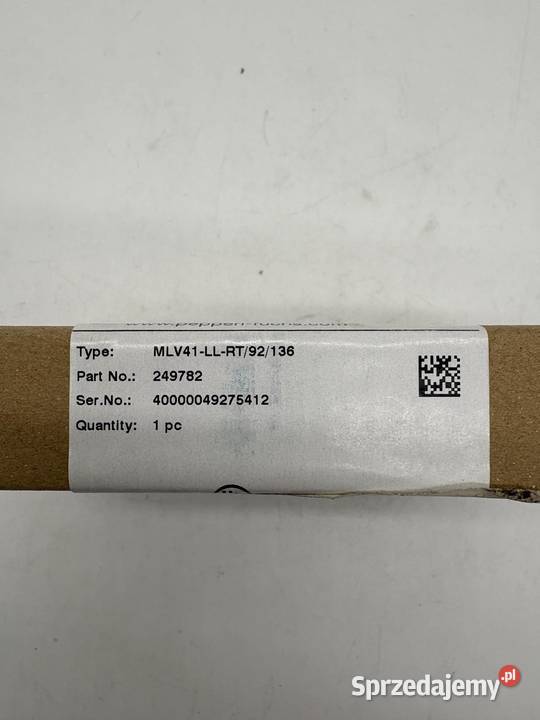 PepperlFuchs MLV41LLRT92136 249782 Fiber optic Warszawa