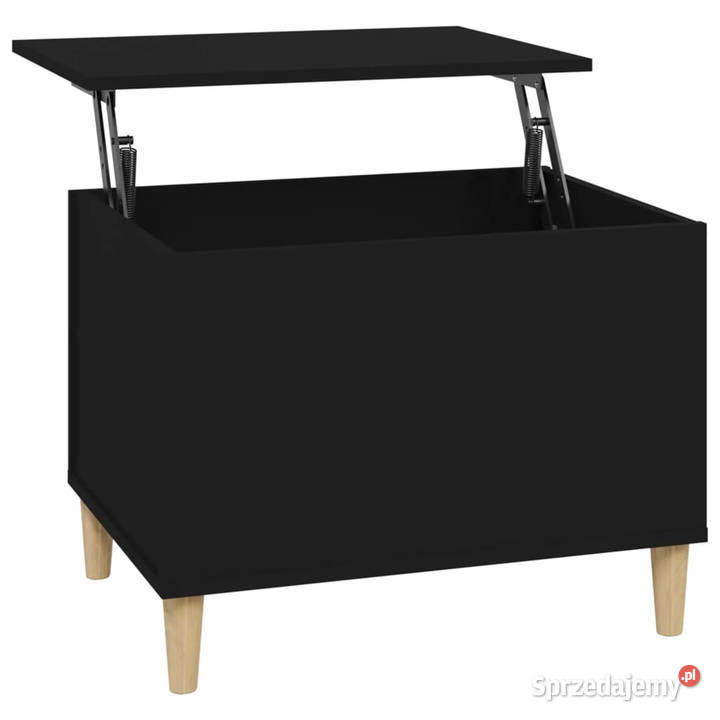 Stolik kawowy czarny 60x445x45 materiał Stoły mazowieckie Warszawa