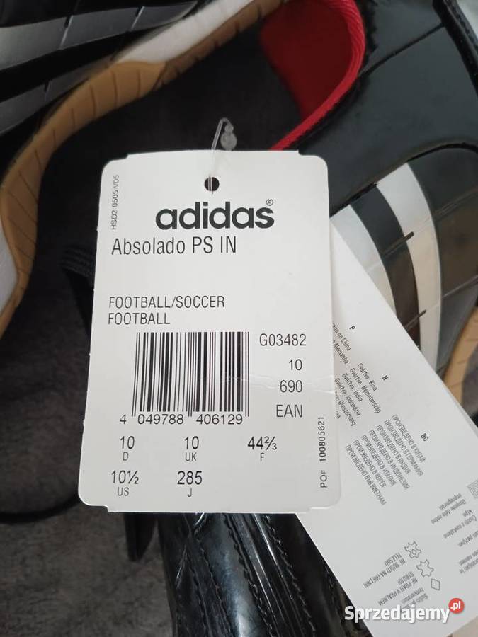 Nowe buty sportowe halówki ADIDAS rozmiar 10 Wąsosz sprzedam