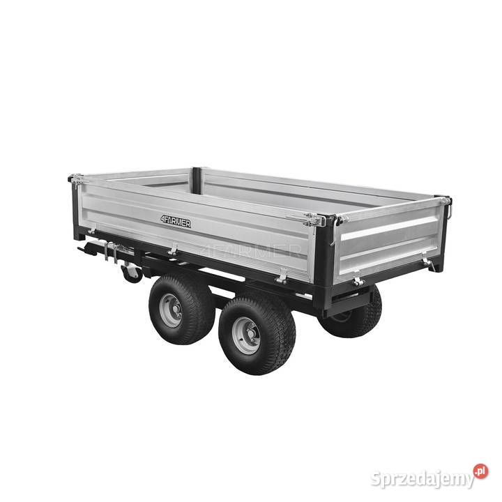 Przyczepa rolnicza dwuosiowa 25T z kiprem podkarpackie Tajęcina