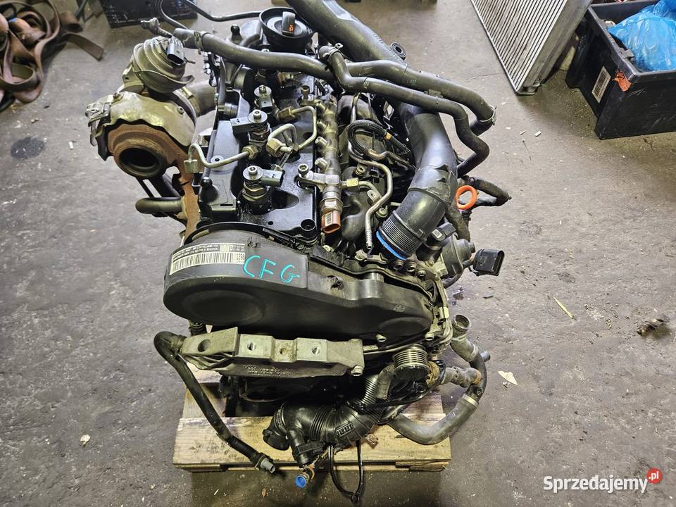 Uszkodzony Silnik VW Audi Skoda Seat CFG 20 TDI