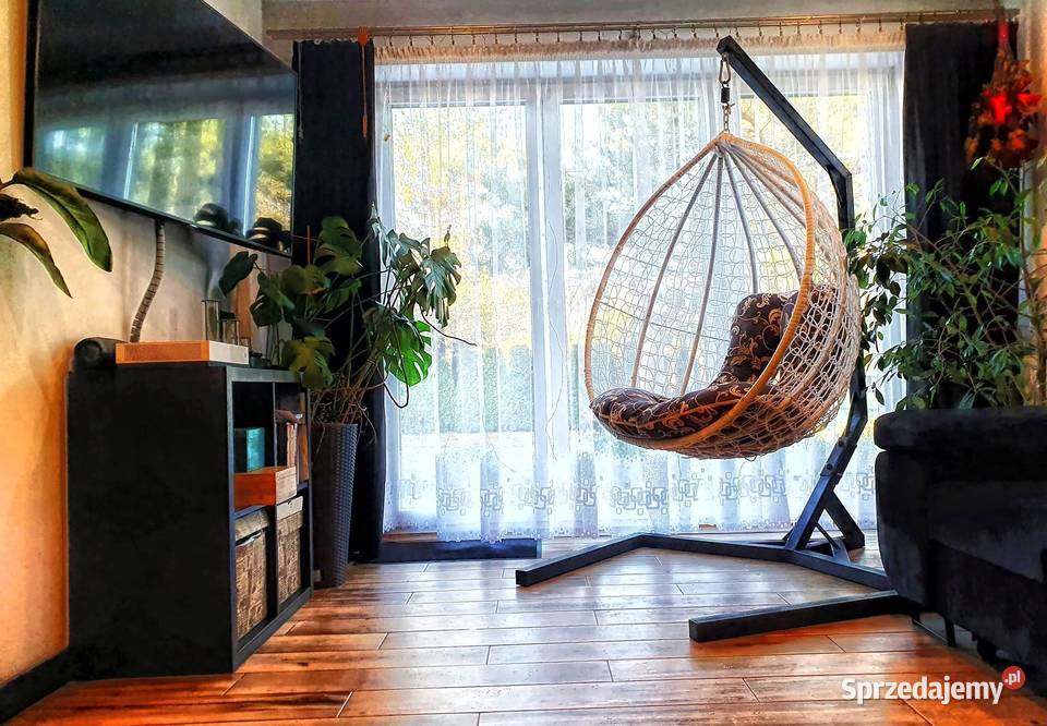 Stelaż stojak huśtawka kokon wiszący fotel Jeżowe sprzedam