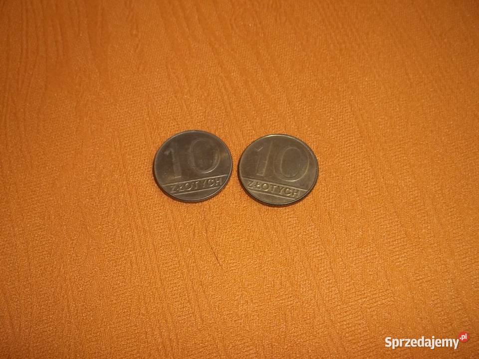Moneta 10 PRL 1989r 1990r łódzkie sprzedam