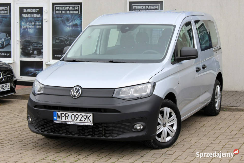 Volkswagen Caddy FV23 20TDI SalonPL Parktronic światła do jazdy dziennej Sokołów