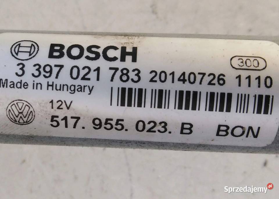 vw golf sportsvan mechanizm wycieraczek osobowe Kraków