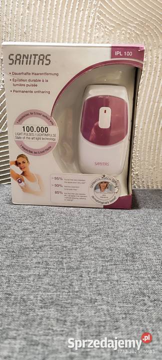 Sprzedam depilator Sanitas IPL 100 Piekary Śląskie