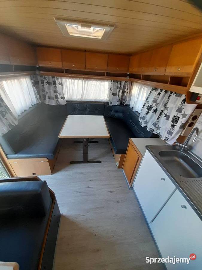 Przyczepa kempingowa dethleffs transport 200kg łódzkie Sieradz sprzedam