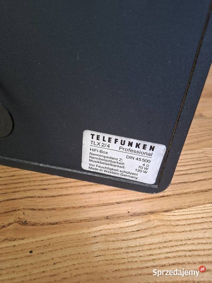 Kolumny Telefunken TLX 24 Professional Brzeźnica